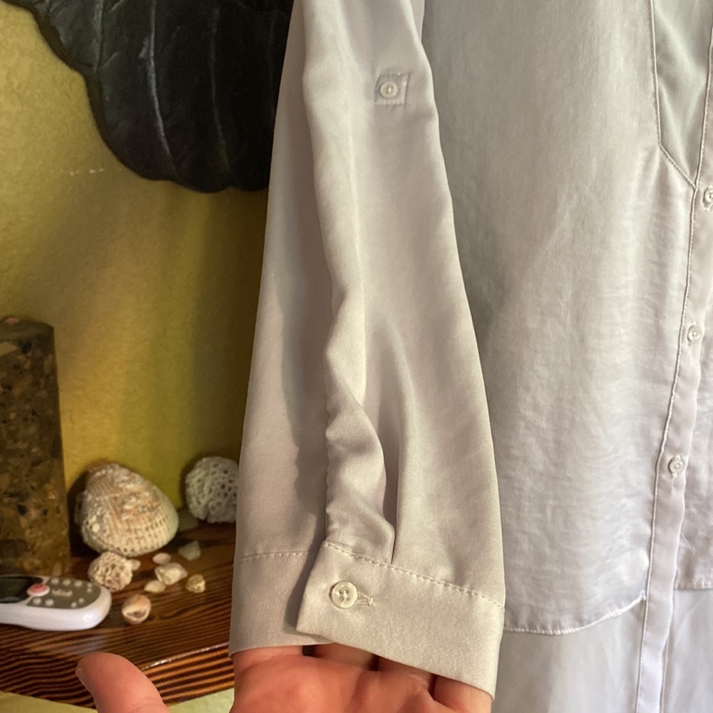 Reitmans Long Button Down Shirt - Picture 4 of 10
